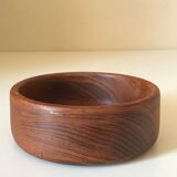 Straight cup in vintage teak Years 60