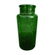 Bocal en verre vert