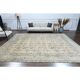 1970s Vintage Persian Handmade Wool Cotton Brown Area Rug 291x370