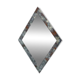 Vintage art deco beveled mirror