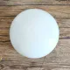 Vintage ceiling light / wall lamp in white opaline glass Choisylux 1950s-60s
