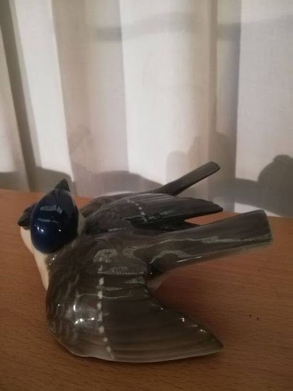 Couple d'oiseaux - Porcelaine Fraureuth Carl Nacke