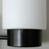 Applique vintage 1950 métal & verre