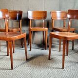 5 Horgen-Glaris bistro chairs from the 60s