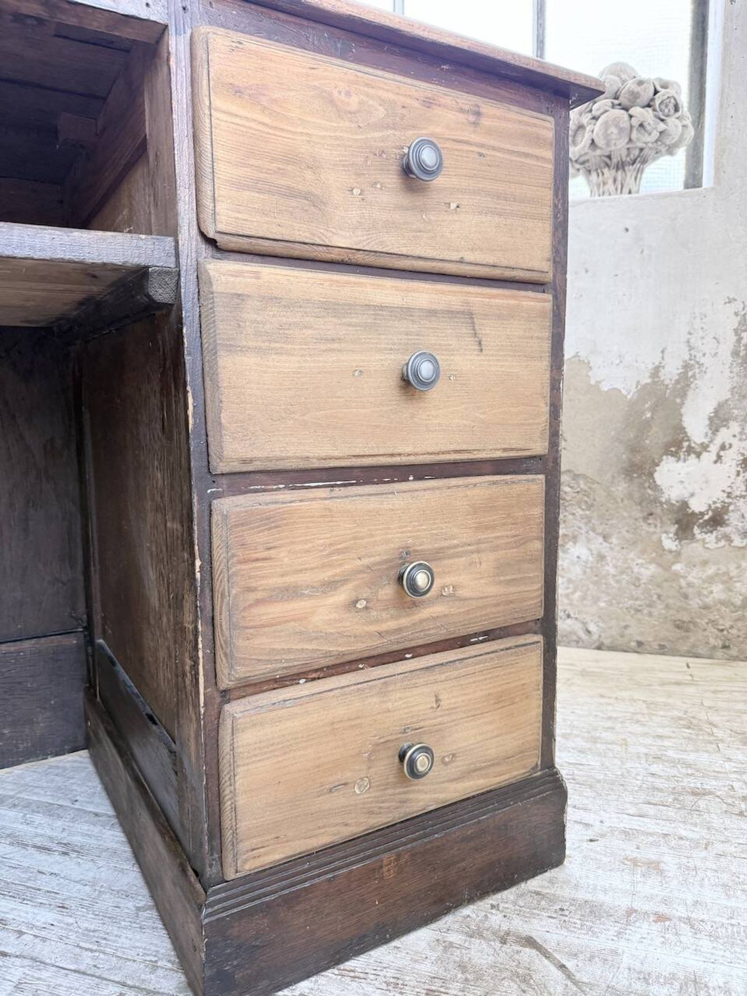 Oak workbench 250 cm XL 1950