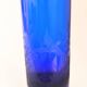Jarron Moser "Royal Blue" hand-cut crystal