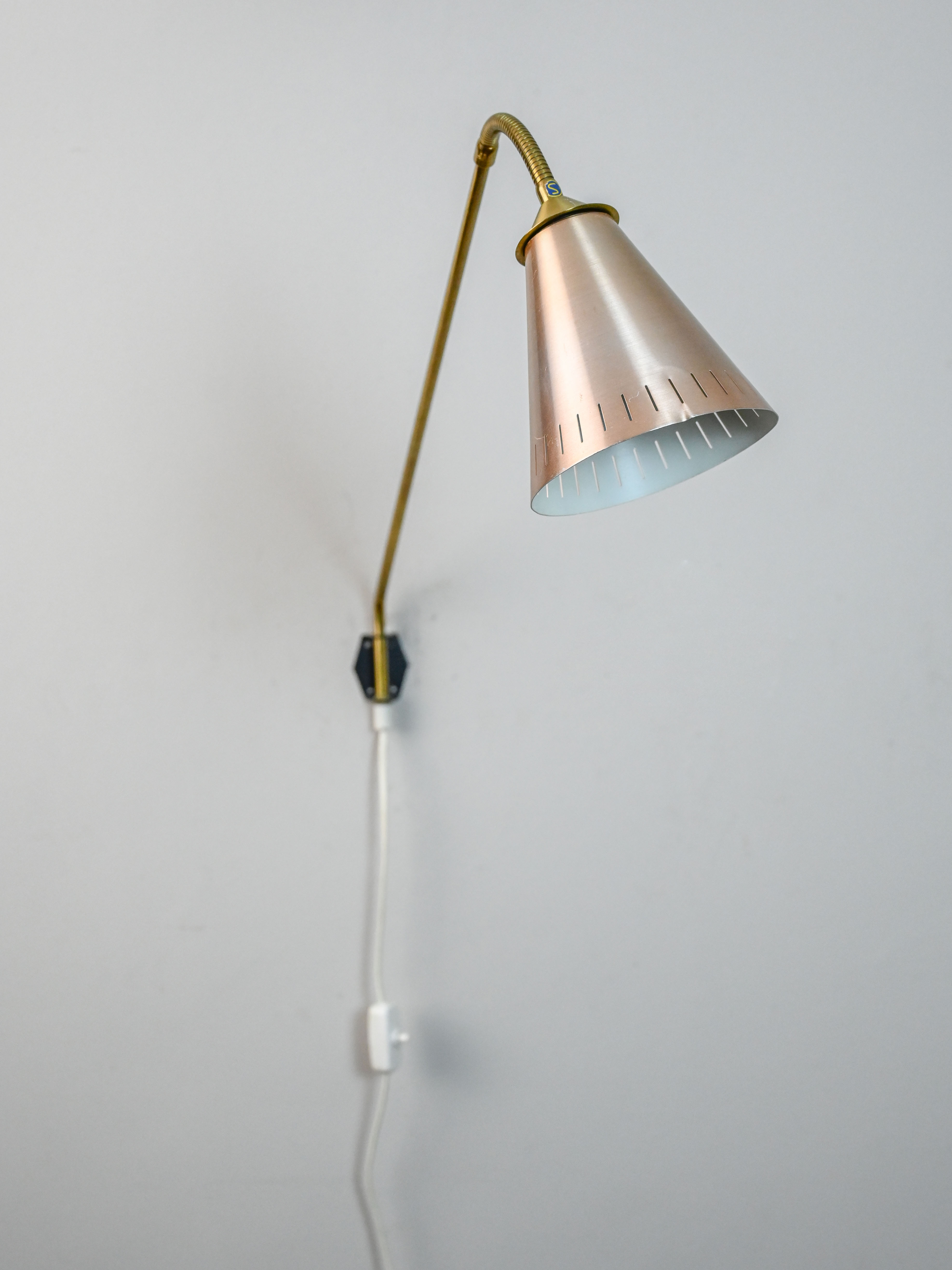 Applique murale vintage des années 1950