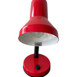 Desk lamp color red vintage 90s
