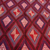 Red mergoum carpets woven by hand 172x240cm