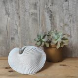 Shell tea light holder