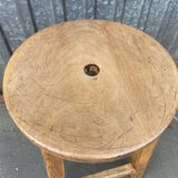 Rustic ash farm stool 1940