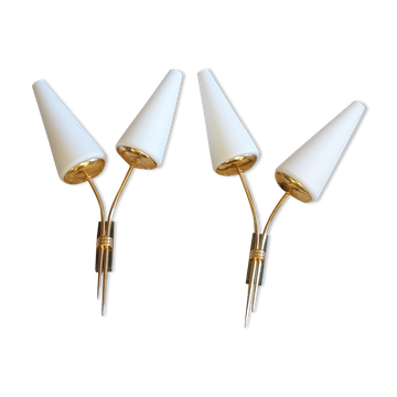 Pair of wall lights