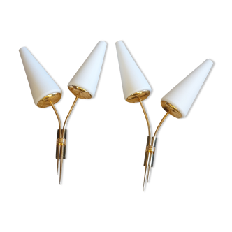 Pair of wall lamps