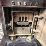 Godin enameled cast iron stove for coal and wood