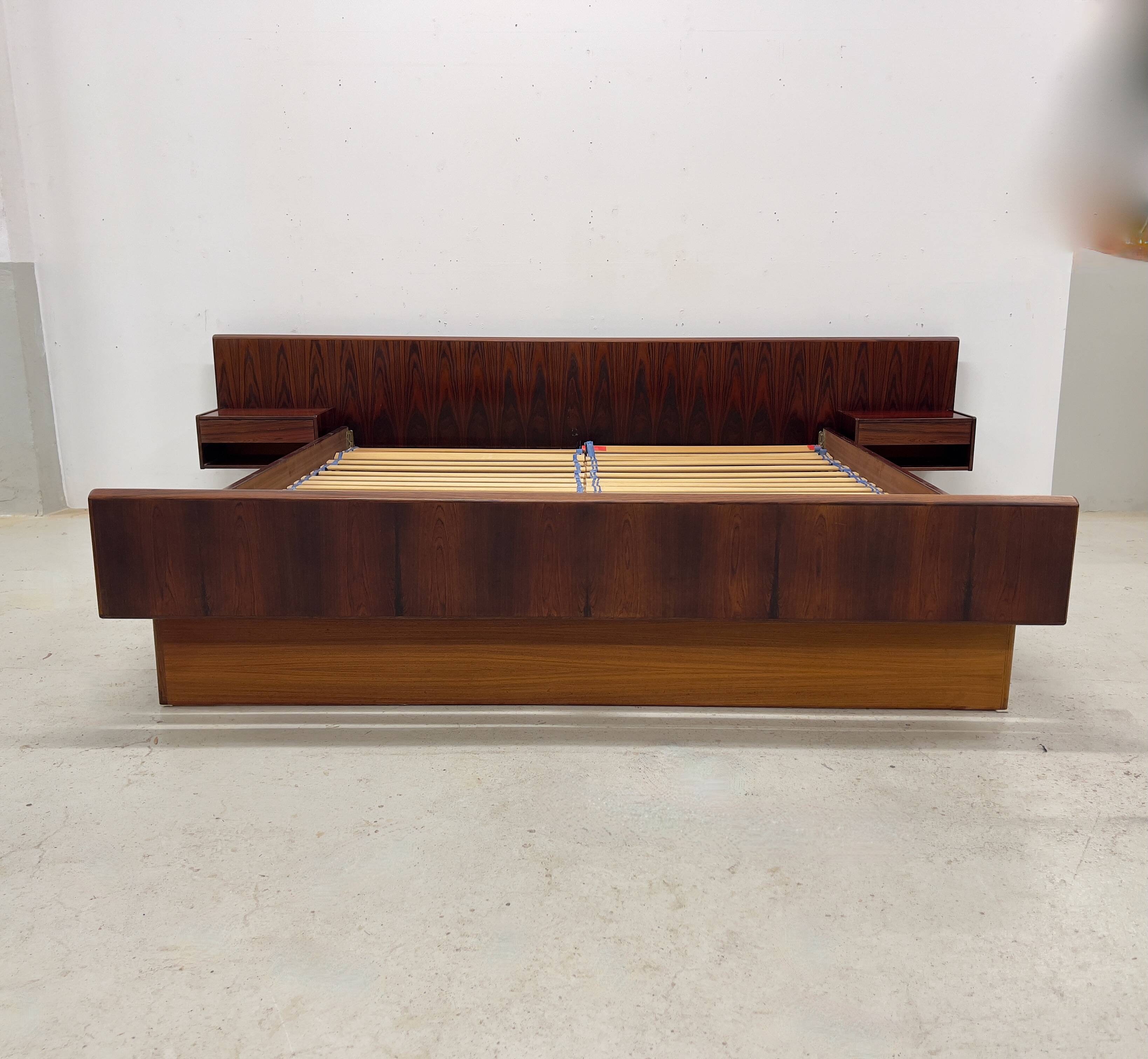 Danish Floating Bed By Sannemans Møbelfabrik.