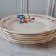 Lot of 6 Valentine's model dessert plates