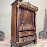 19th Century Empire Period Mahogany Feather Desk