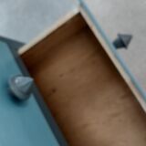 Commode vintage bicolore