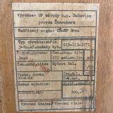 Writing desk with cabinet by Mojmír Požár for UP Závody Bučovice