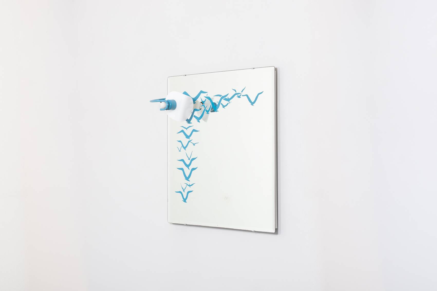 Italian Modern Wall Mirror from Linea Arte, 1960s