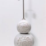 Engraved Ceramic Table Lamp "Siviglia" by Aldo Londi for Bitossi, Italy