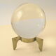 Boule de cristal modele Sirius signée Baccarat