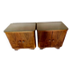 2 Bedside tables / bedside tables art deco style