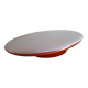 Oval wall lamp design ARTEMIDE 1980 by Patrick Jouin orange/white
