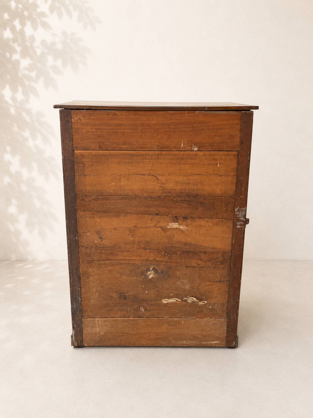 Antique children's wardrobe, patinated – 19th century – 116 × 85 × 57 cm