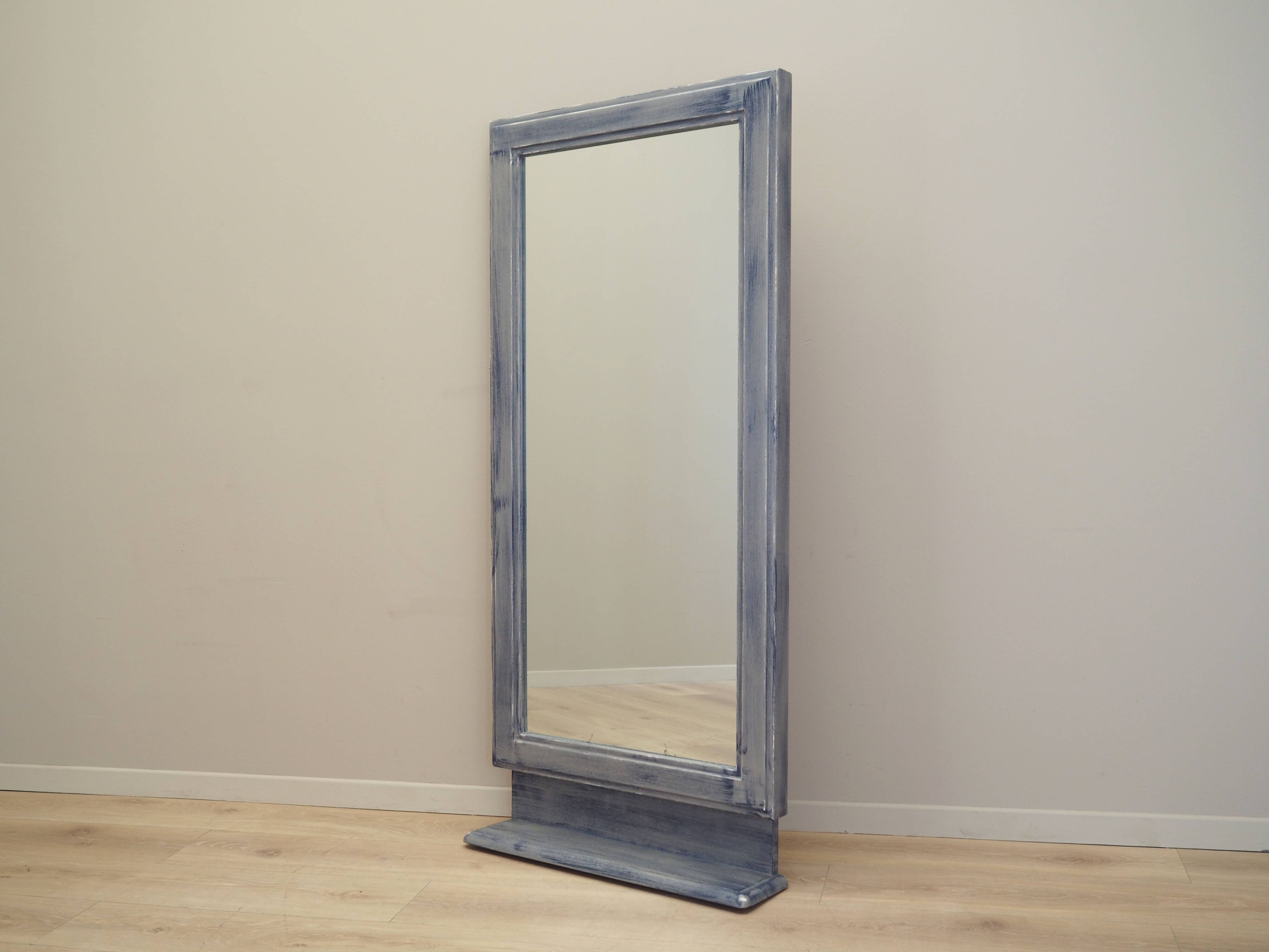 Mirror in beech frame, Danish design, 1960s, production: Denmark