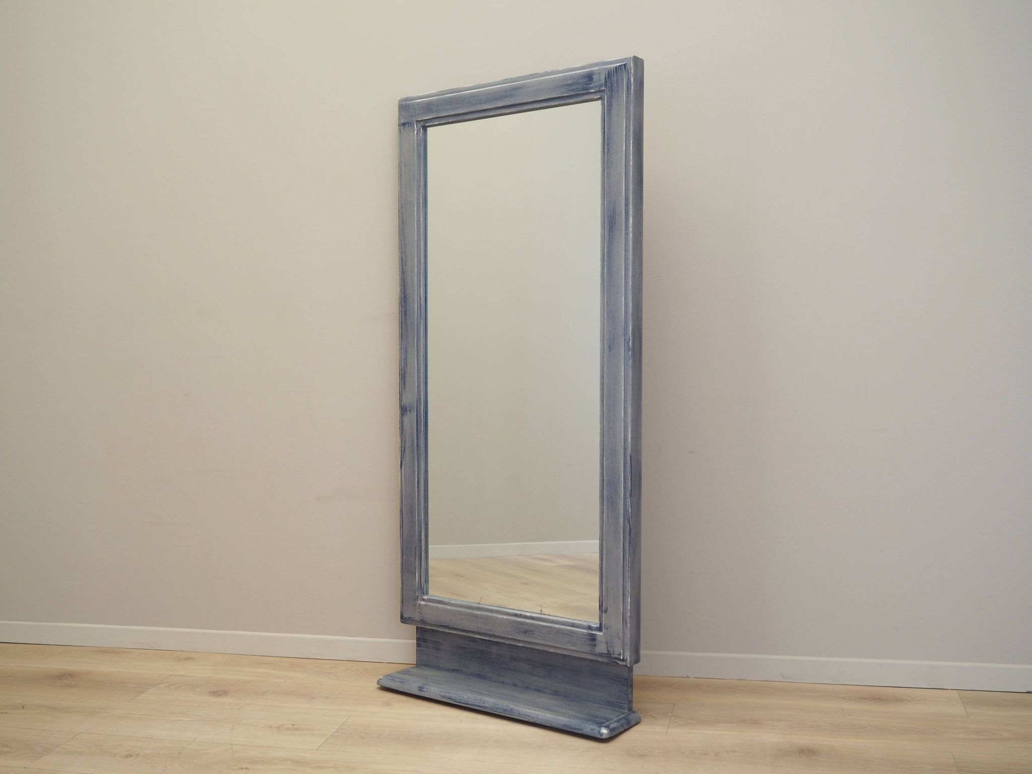 Mirror in beech frame, Danish design, 1960s, production: Denmark