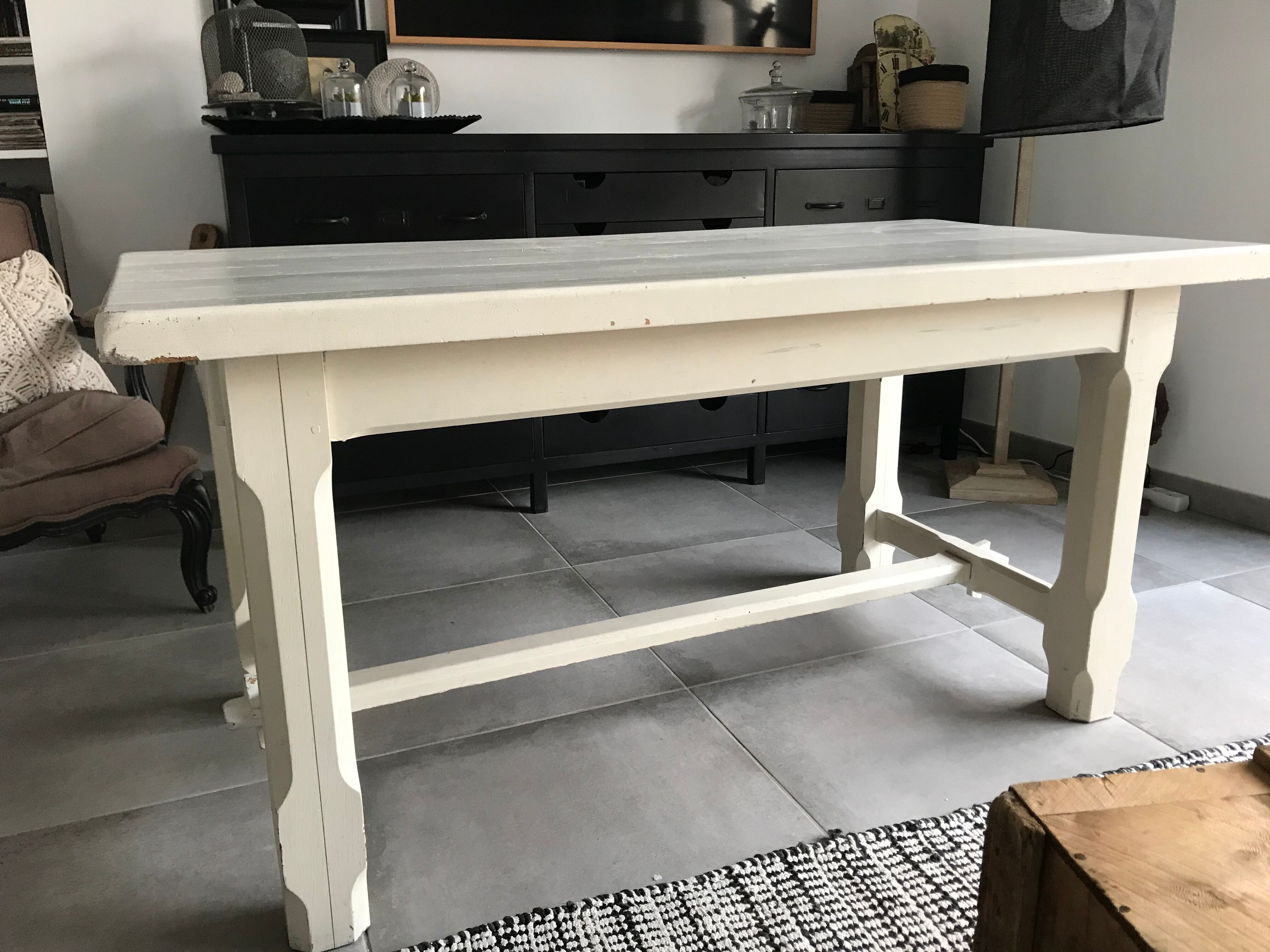 Oak farmhouse table