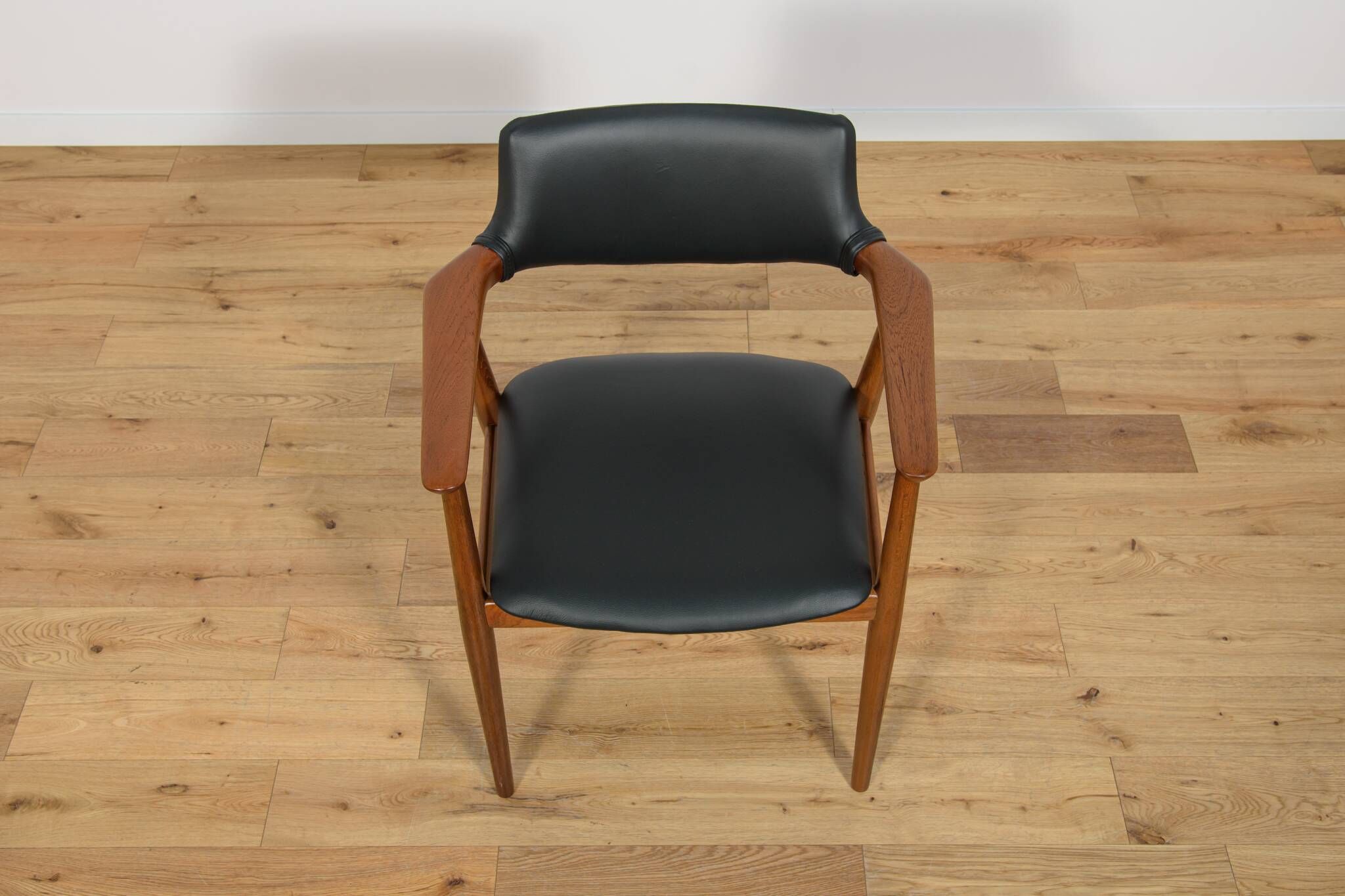 Mid century Teak Dining Chairs Model GM11 by Svend Åge Eriksen for Glostrup, 1950s, Set of 6