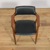 Mid century Teak Dining Chairs Model GM11 by Svend Åge Eriksen for Glostrup, 1950s, Set of 6