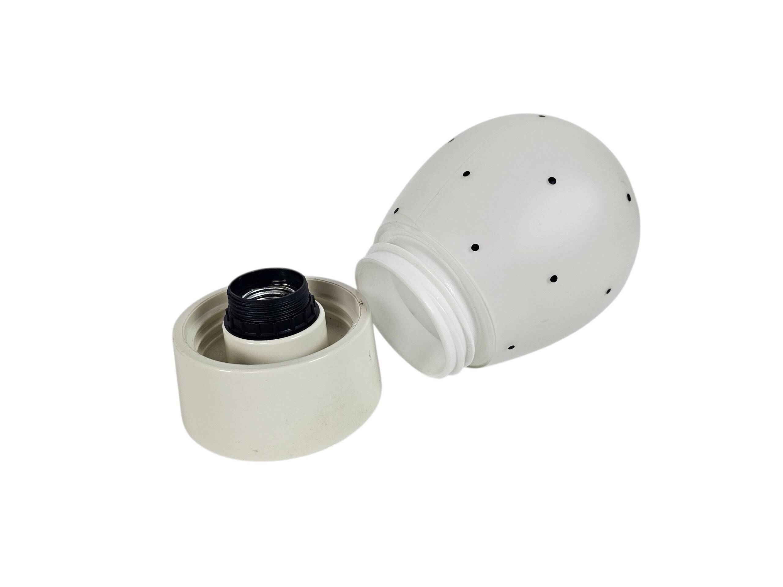 Philips - Flush Mount - Ceiling Light - Dot Pattern - Opaline - 1950s