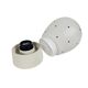 Philips - Flush Mount - Ceiling Light - Dot Pattern - Opaline - 1950s