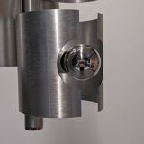 Space Age 7-light pipe chandelier, 1960s-70s