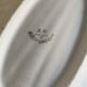Empty pocket in Porcelain Limoges vintage shell 70's