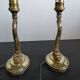 Pair of brass bedside lamp 50s