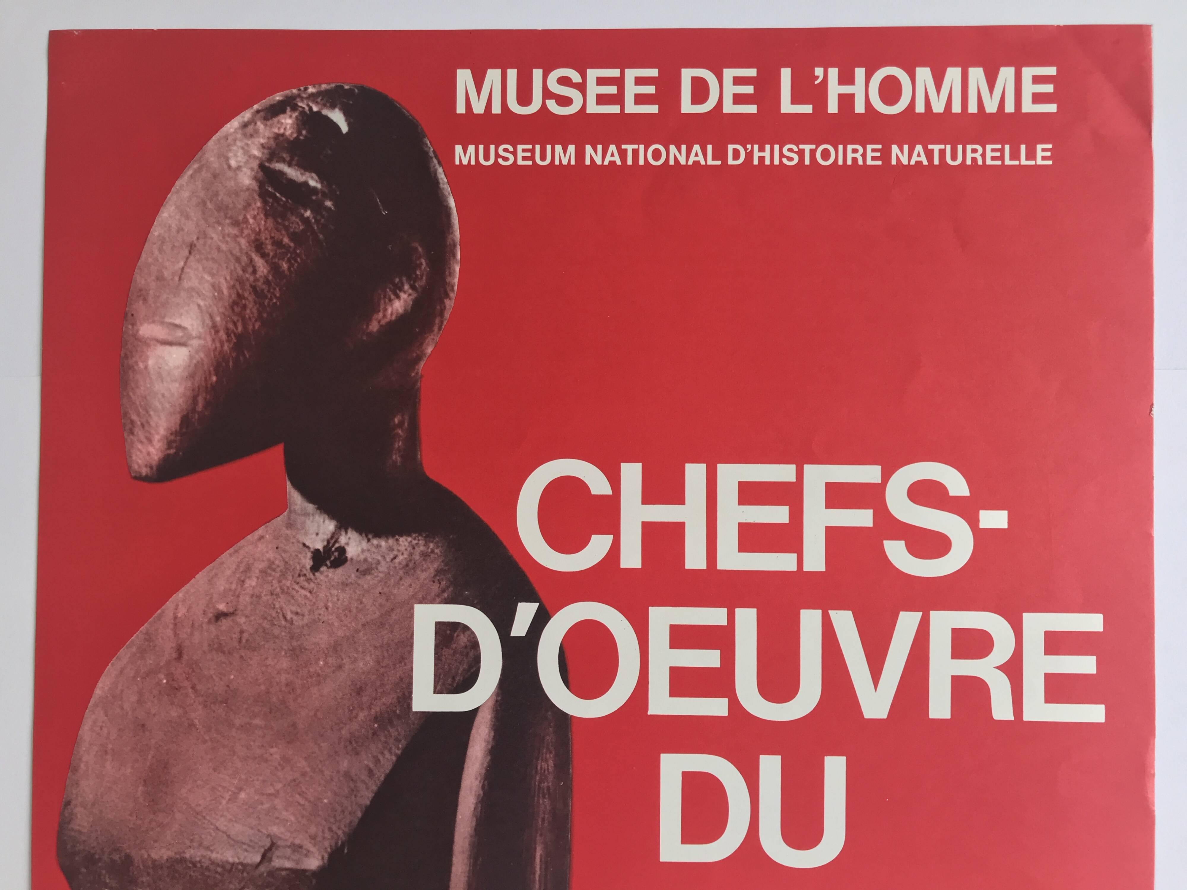 Masterpieces from the Museum of Man / Palais de Chaillot, 1965