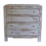 Chest of drawers white patina
