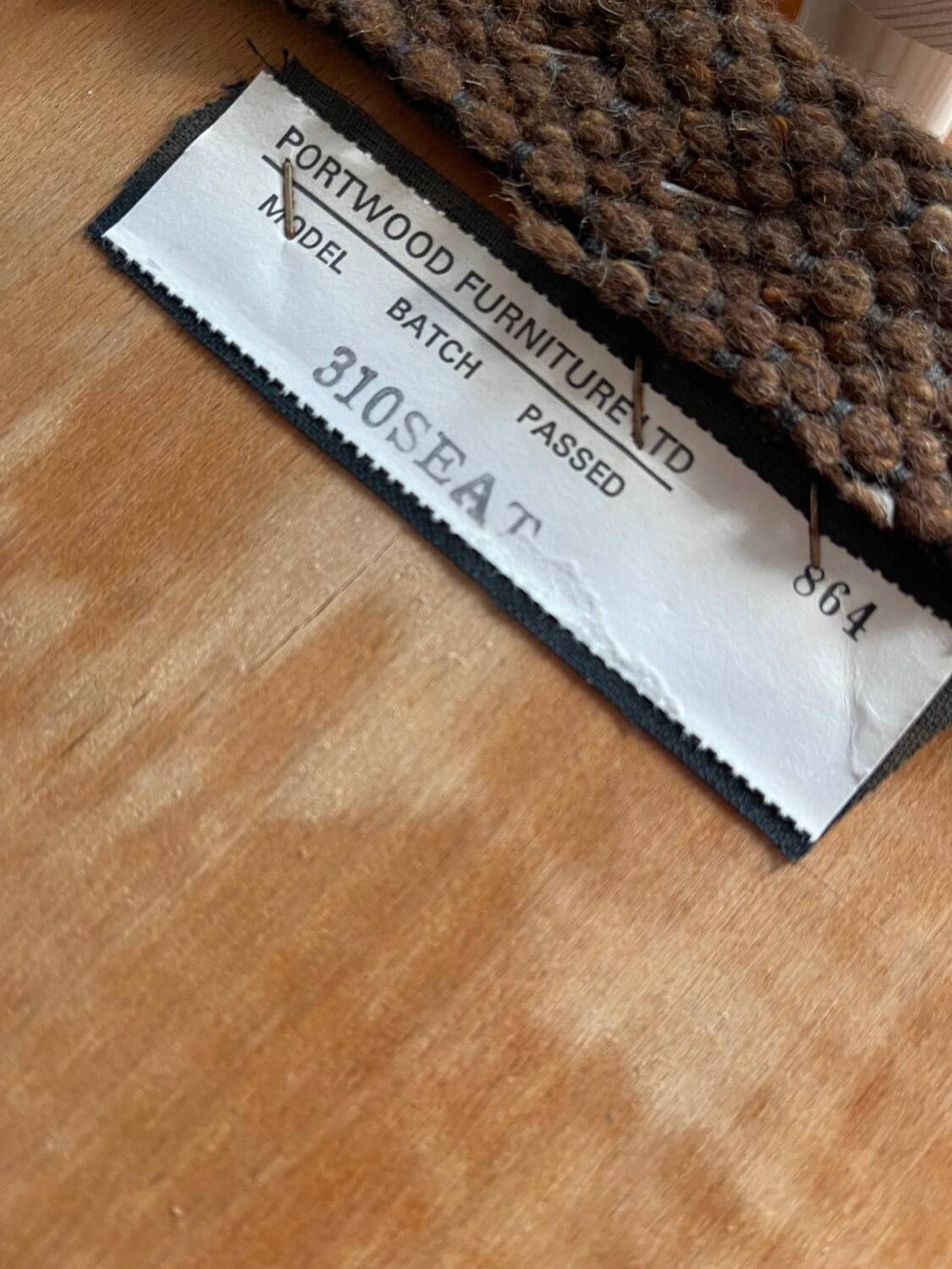 Pair of vintage Portwood chairs from the 60s/70s