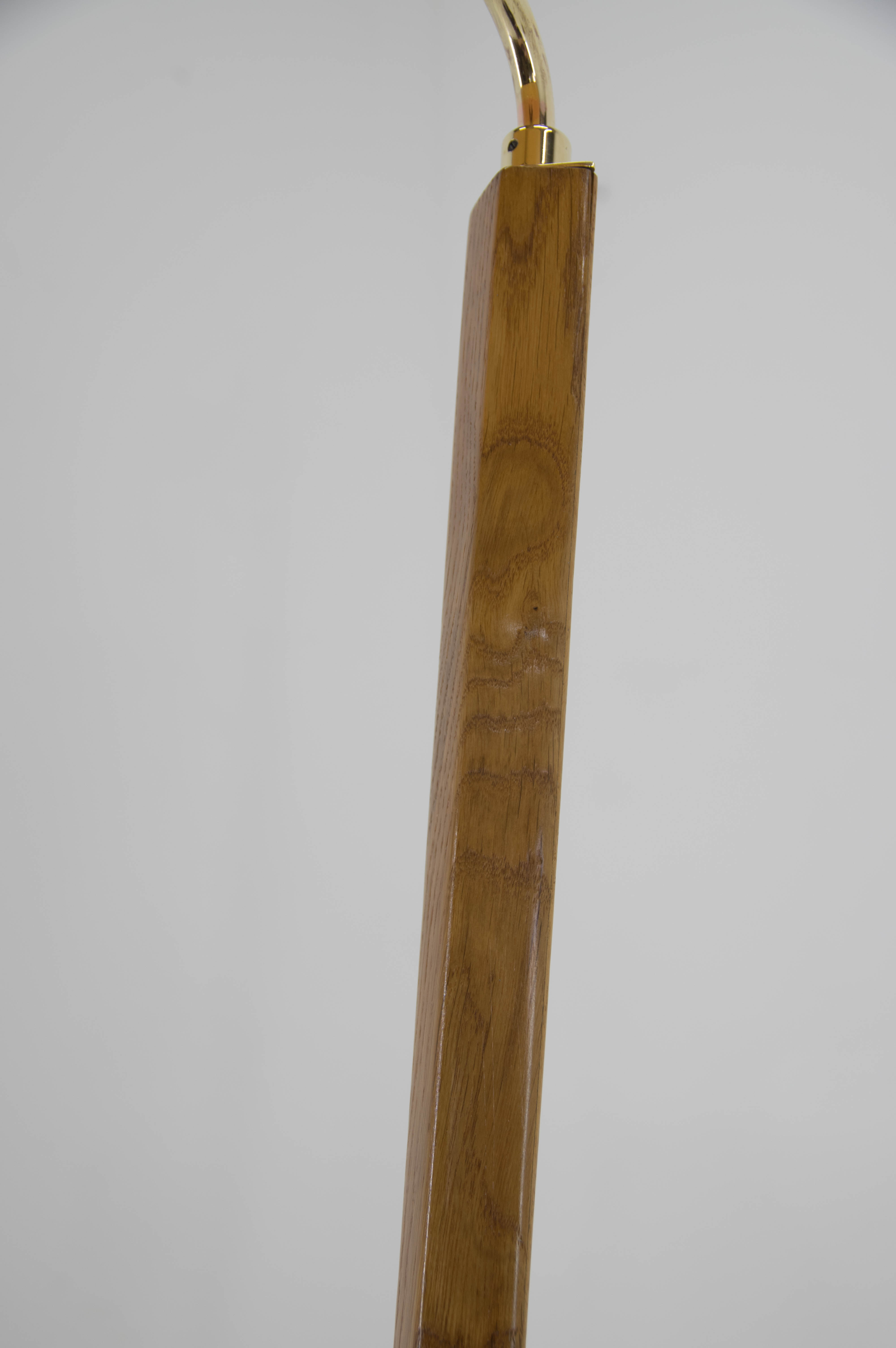 1960 Midcentury Floor Lamp "Japanese style" by Zukov, Czechoslovakia