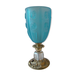 lampe en bronze tulipe