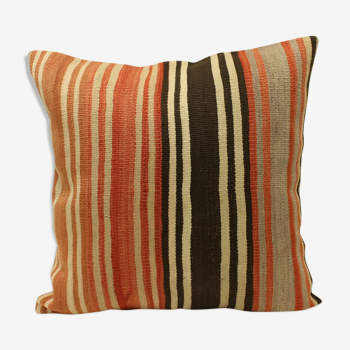 60x60 cm Kilim Cushion,Vintage Cushion Cover