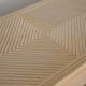 Rattan and brass sideboard