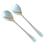 EP Zinc Italy Silver Plated Salad Servers