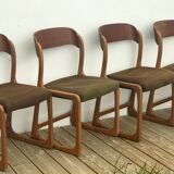 Baumann sleigh chairs