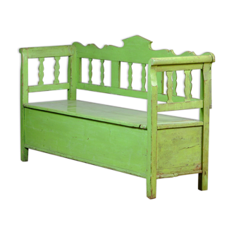 Antique Pine Bench, 1930s