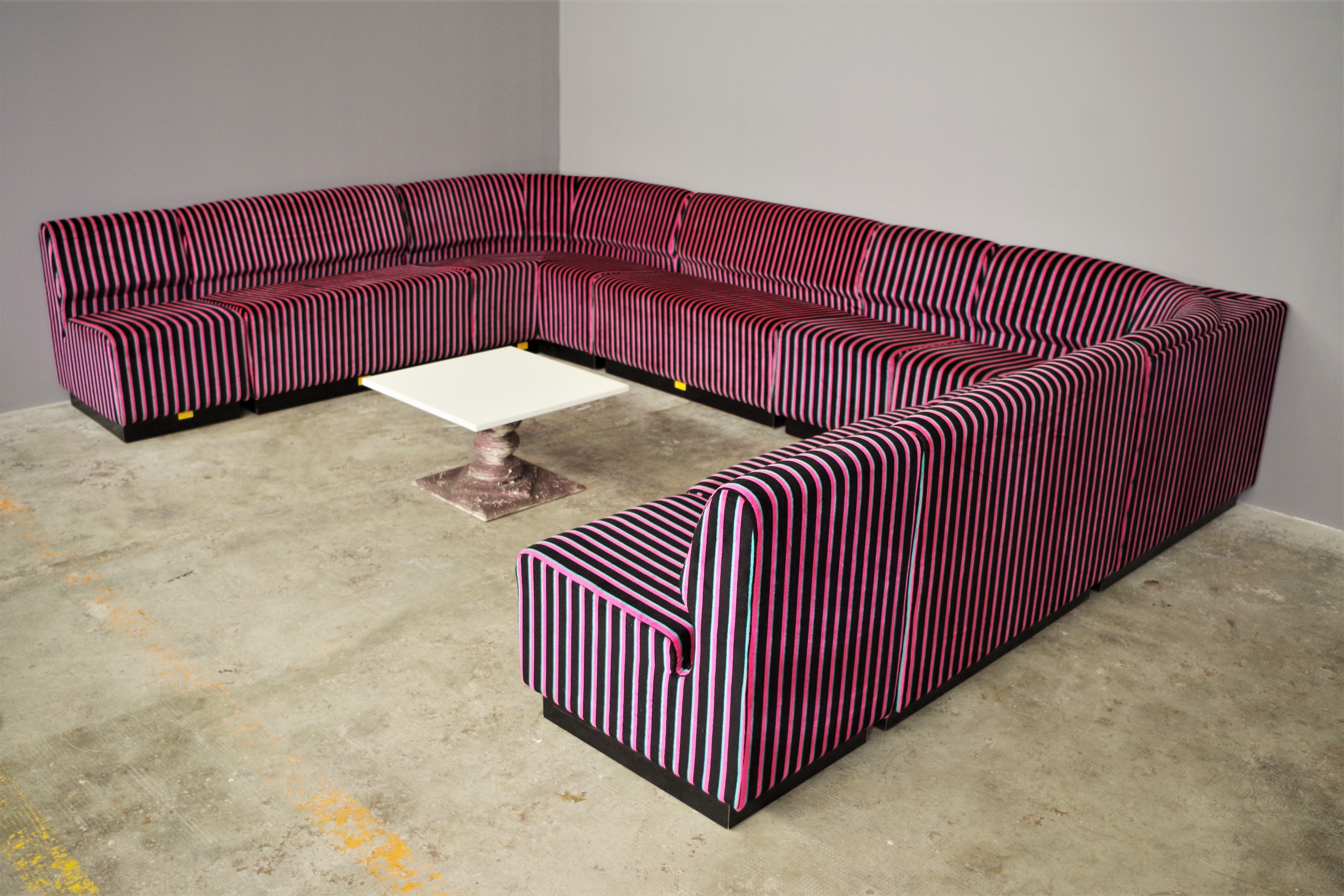 Cestari striped sofa 1995